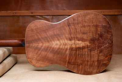 Fishook Custom Lapsteel Guitar - JD Myers, Red Adirondack Spruce & Black Walnut