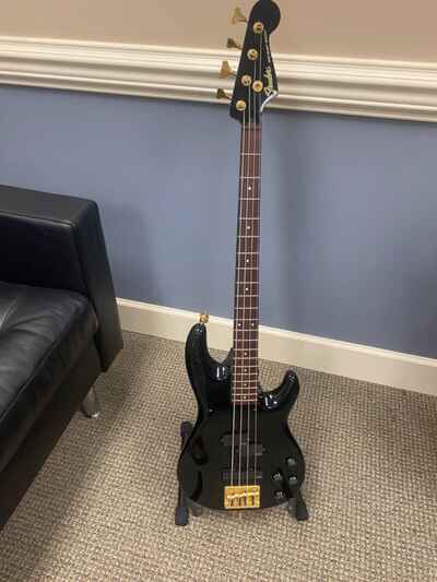 Fender Jazz Bass Special 1984-1987 Black Medium Scale 32" Active MIJ