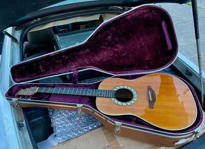 1970s Ovation 1121-4 Acoustic Guitar  /  Damage on Top and Back