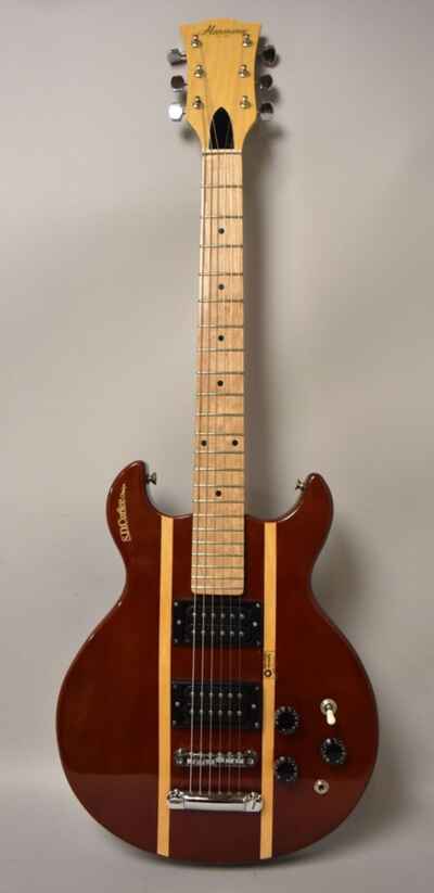 c 1980 Harmony S D. Curlee Design Solidbody Electric Guitar Natural