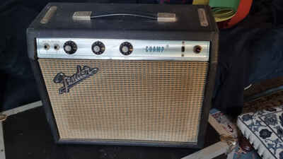 Vintage Fender Champ 1971 Just serviced, excellent sound.