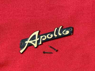 Apollo Teisco Guitar or Bass Badge Logo Plate Vintage Japan Part