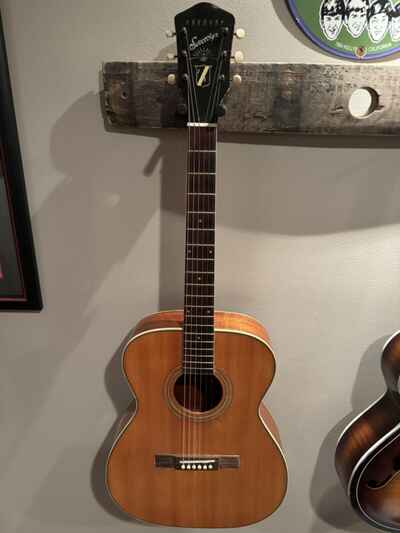 Harmony Sovereign Acoustic Guitar 1950s H1203 X-bracelet