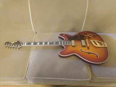 Hagstrom  67 Viking II Semi-Hollow Guitar, Vintage Sunburst