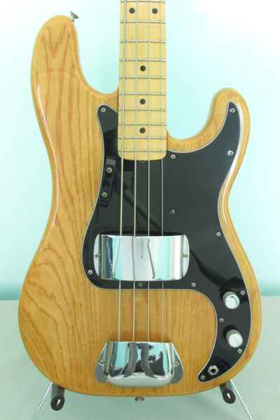 1979-81 Fender Precision Bass Natural / Maple Fretboard with Original Hard Case