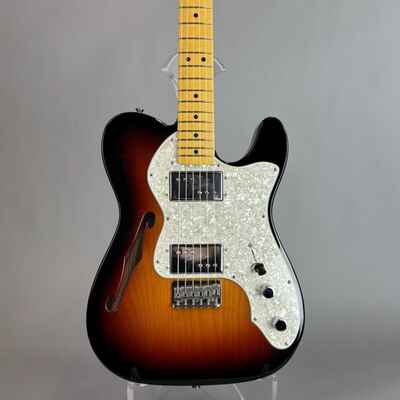 Fender American Vintage II 1972 Telecaster Thinline W / Case - 3-Color Sunburst