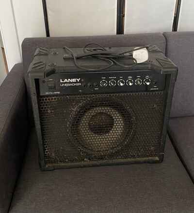 Laney Linebacker Reverb 30 vintage made in England guitar amplifier amp