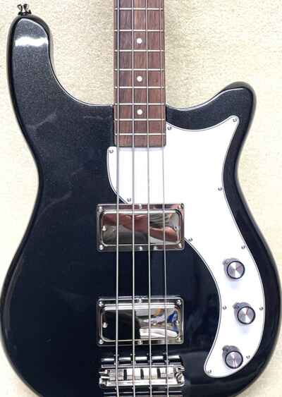 Epiphone Embassy Bass 4 String Electric Bass, Black Mfg 08-2023 MINT CONDITION!!