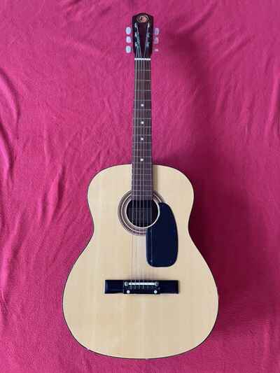 Rare Vintage Kay K200 6 String Acoustic Guitar 1970