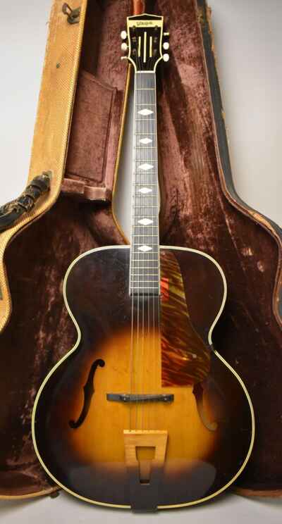 1940s Vega C-66 Archtop Acoustic Sunburst w / OHSC