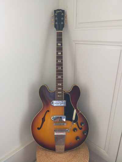 GIBSON ES-335TD de 1967 (originale, pas de RI !) - sunburst, bon état