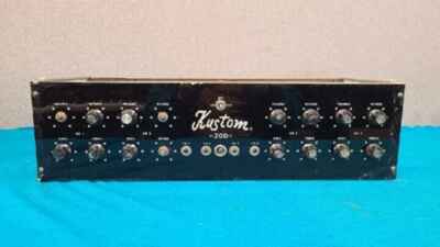 Vintage Kustom K200B 5 Tuck & Roll Series Amp Head Chassis for Parts  /  Repair