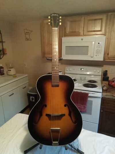 Vintage Airline Archtop Acoustic Guitar