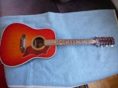 Gitarre "HOYER 2121" 12saitig an Bastler Guitar Amateur