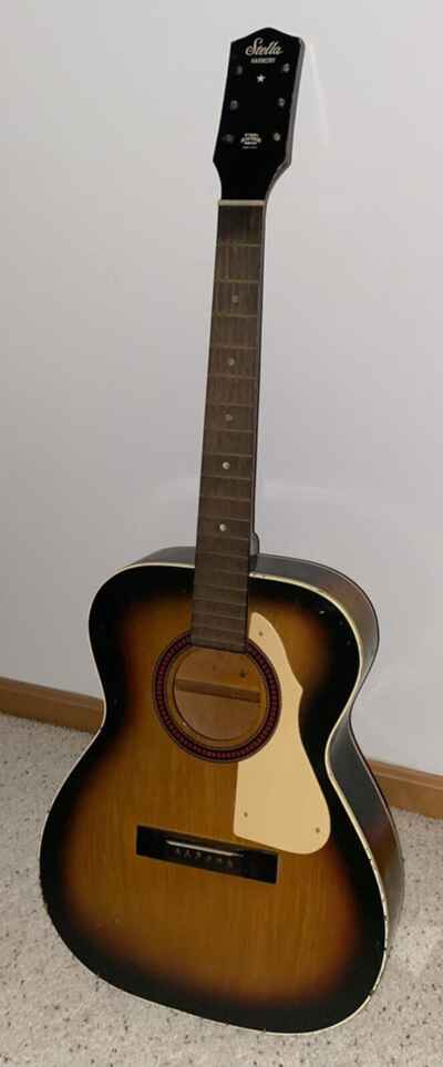 1969 Harmony H941 Acoustic Guitar ??Parts / Repair??