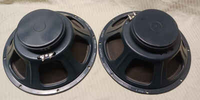 Pair Vintage 1965 Jensen C12N 12" SPEAKERS Fender Tested Guitar Amp