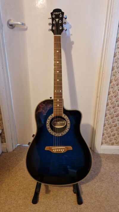 aria electro acoustic guitar