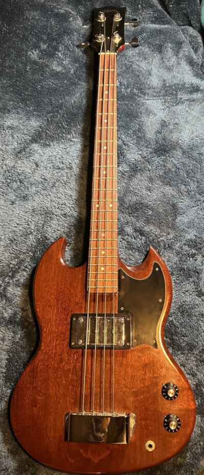 Gibson EB-O Electric Bass Guitar 1972 Walnut Kalamazoo Short Scale Humbucker