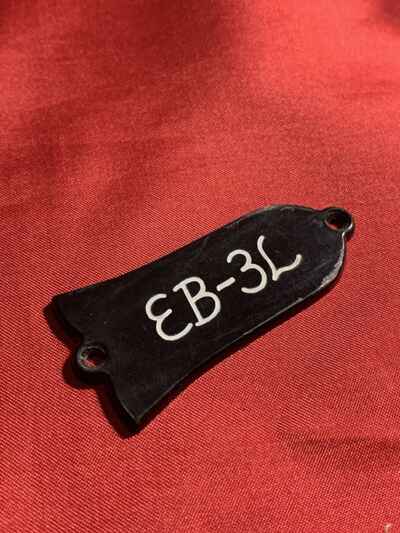 1968 USA GIBSON EB 3L BASS GUITAR TRUSS COVER  Original Vintage Part 1969