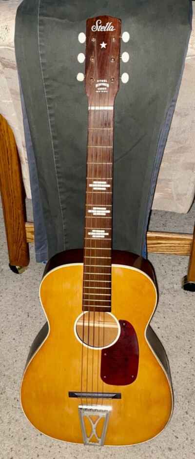 1965 Harmony Stella H-927 Parlor Guitar