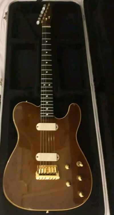 U S.A Fender 1983 Telecaster Elite Deluxe Guitar. Solid Walnut,  Gold Hardware !