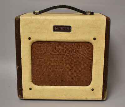 1952 Fender Champion 600 Combo Amplifier Pre-CBS Two Tone