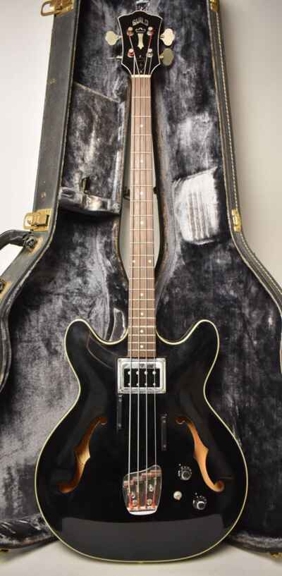 1968 Guild Starfire I Bass Black w / OHSC