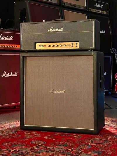 Marshall 1960B 1982B 4x12" Straight Speaker Cabinet 1968