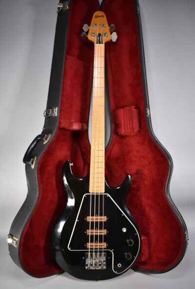 1977 Gibson Grabber G3 Bass Ebony W / OHSC