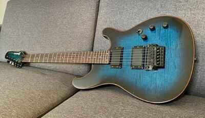 Ibanez Roadstar II vintage 1984 RS-530 flame top blue. Japan