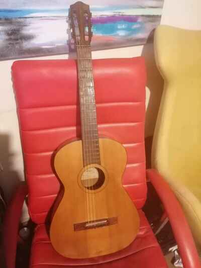 4 / 4 Hofner 378 Flamenco serial 3633 Acoustic Guitar Rare 1955 / 6 model