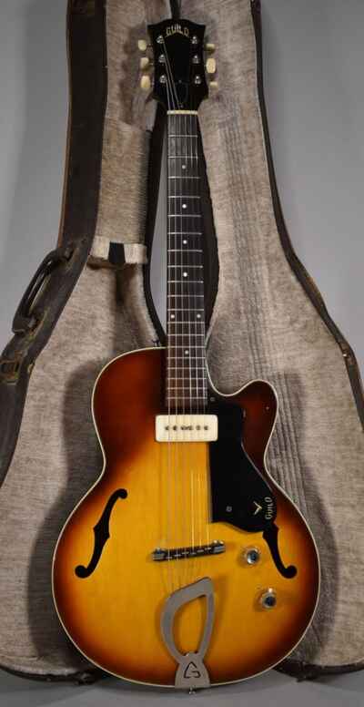 1962 Guild M-65 Freshman 3 / 4" Electric Guitar Sunburst