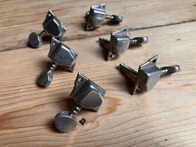 1960s Van Ghent Guitar Machine Heads Tuners 3 a side Eko Vox Gretsch