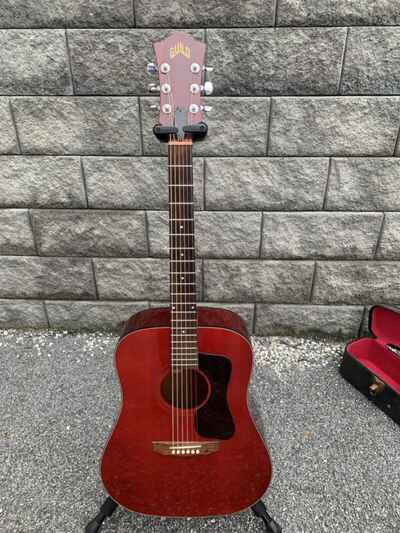 Guild 025CH Acoustic Guitar Used Vintage 1979 - Plays Well