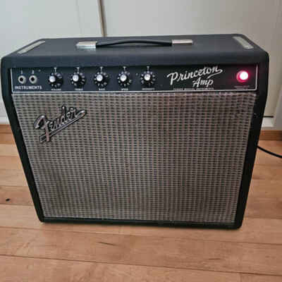 Vintage 1966 Fender Princeton Blackface Guitar Amp Amplifier EXCELLENT Condition