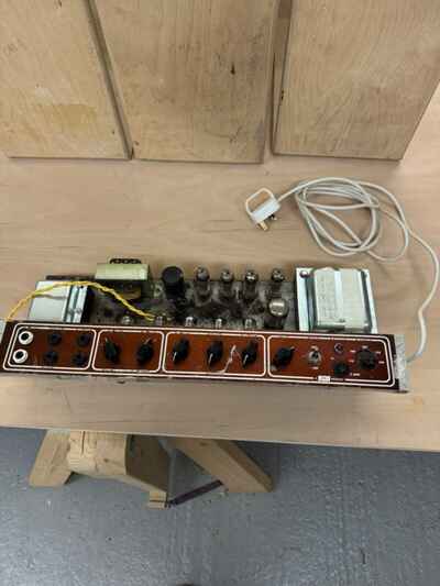 Vintage 1964 Vox AC30 Copper Top Chassis