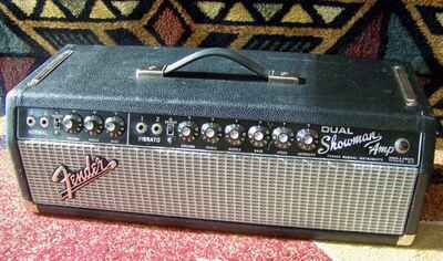 1966 Fender Dual Showman Amp Head