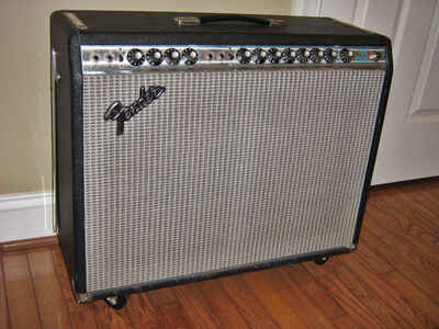 1975 Fender Twin Reverb Amp  Nice 75 Amplifier