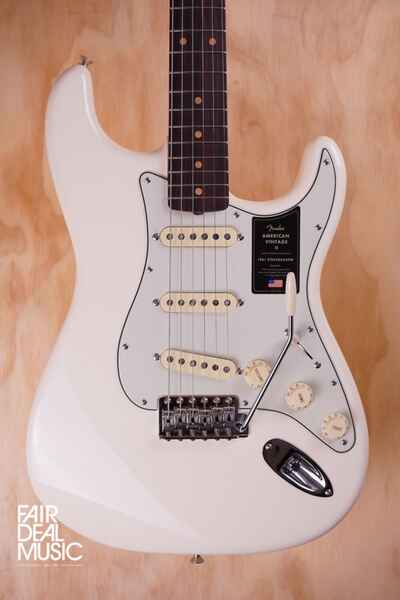 Fender American Vintage II 1961 Stratocaster in Olympic White B-Stock