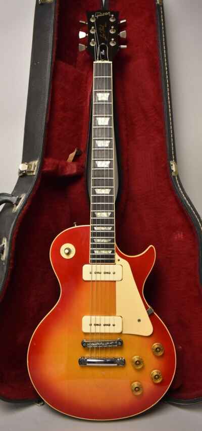 1980 Gibson Les Paul Pro Deluxe Cherry Sunburst w / OHSC