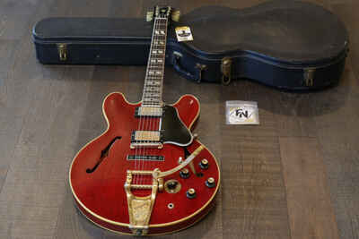 Vintage! 1963 Gibson ES-345TD Stereo Varitone Cherry Red  All Original! + OHSC