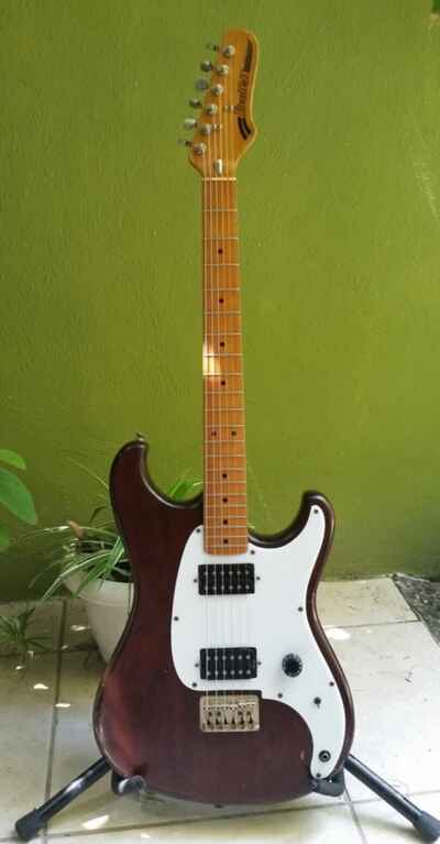 Vintage 1981 Ibanez Blazer Series Custom Made guitar JAPAN natural mahogany