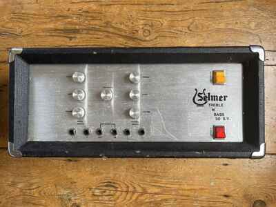 Selmer treble and bass 50SV 50w vintage british valve amplifier tube amp