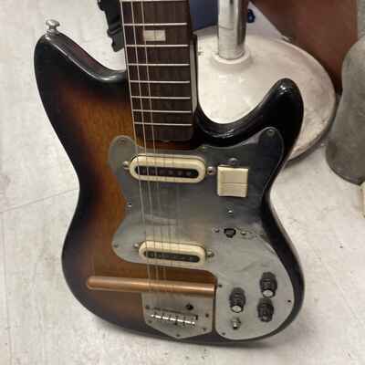 Guyatone Electric Guitar  Made in Japan 1960s Vintage Rare Parts Or Repair