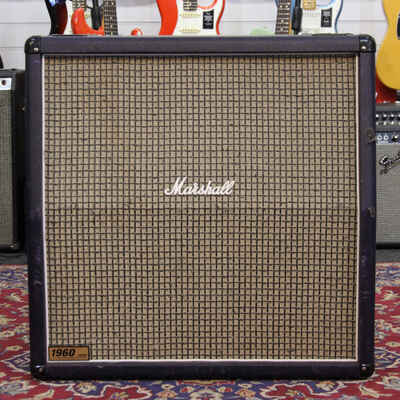 Marshall 1960a Custom Purple - Checkerboard Grill * COLLECTION ONLY * - 2nd Hand
