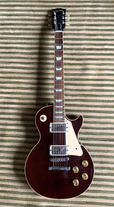 Original 1988 Gibson Les Paul Standard Wine Red w /  1980
