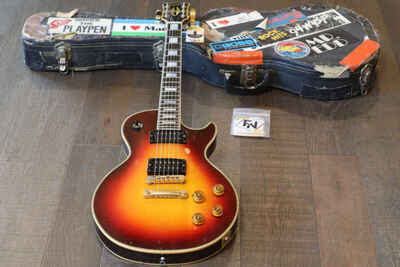 Vintage! 1974 Gibson Les Paul Custom Electric Guitar Cherry Sunburst + OHSC