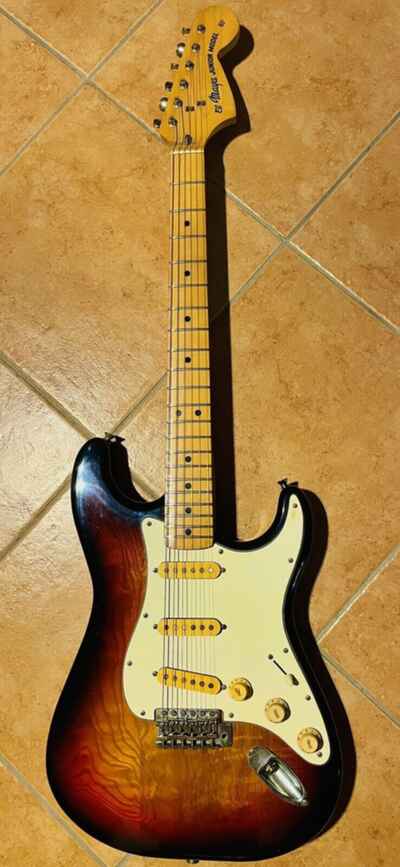1976 El Maya Stratocaster Made In Japan Rare