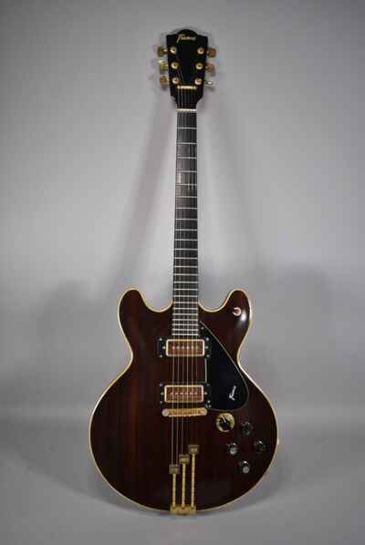 1970s Framus Stereo M8 Walnut Finish Electric Guitar