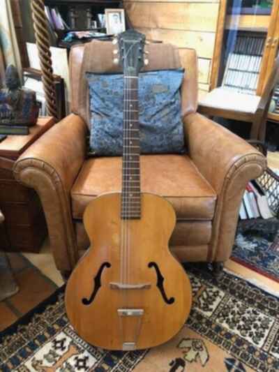 Harmony Patrician Archtop Guitar 40"